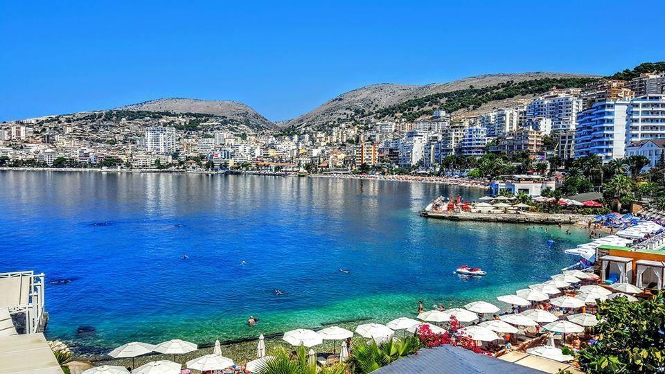 Jon'S Penthouse Apartment Sarande Luaran gambar